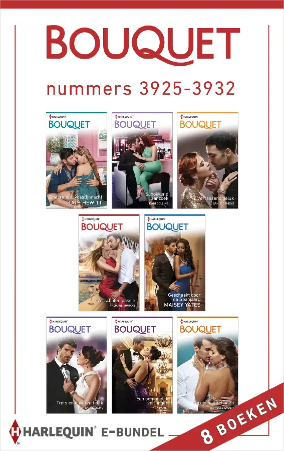 Bouquet e-bundel nummers 3925 - 3932 (8-