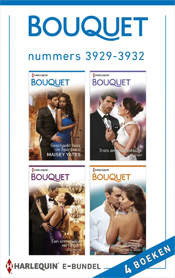 Bouquet e-bundel nummers 3929 - 3932 (4-