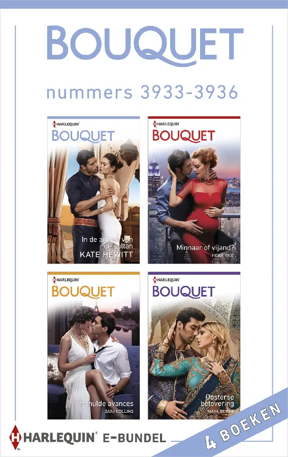 Bouquet e-bundel nummers 3933 - 3936 (4-