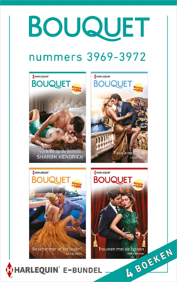 Bouquet e-bundel nummers 3969 - 3972