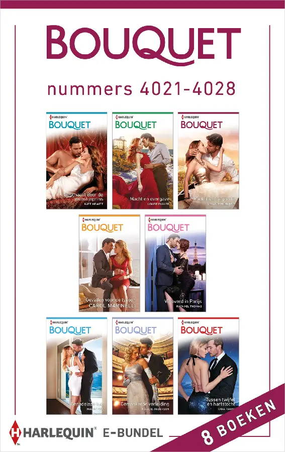 Bouquet e-bundel nummers 4021 - 4028