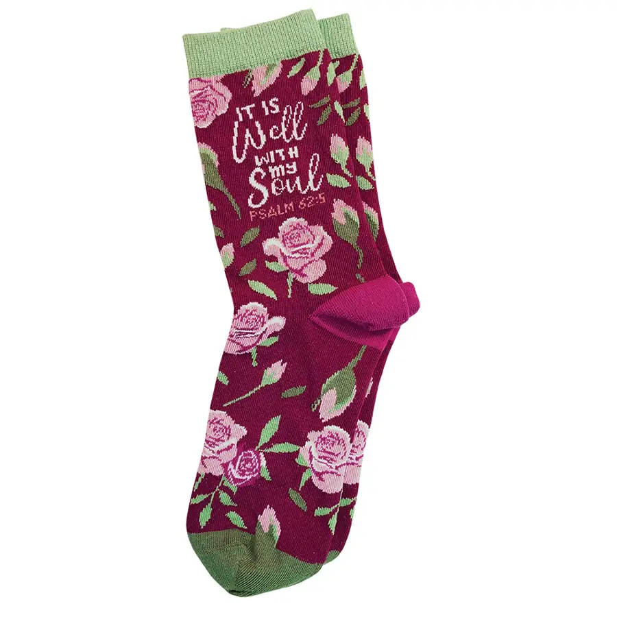 Bless my sole socks It is well