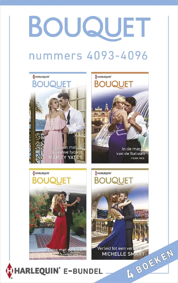 Bouquet e-bundel nummers 4093 - 4096