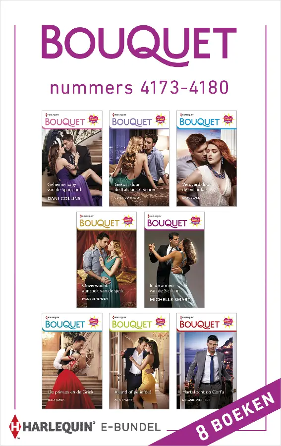 Bouquet e-bundel nummers 4173 - 4180
