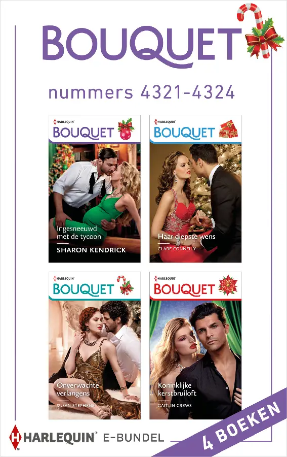 Bouquet e-bundel nummers 4321 - 4324