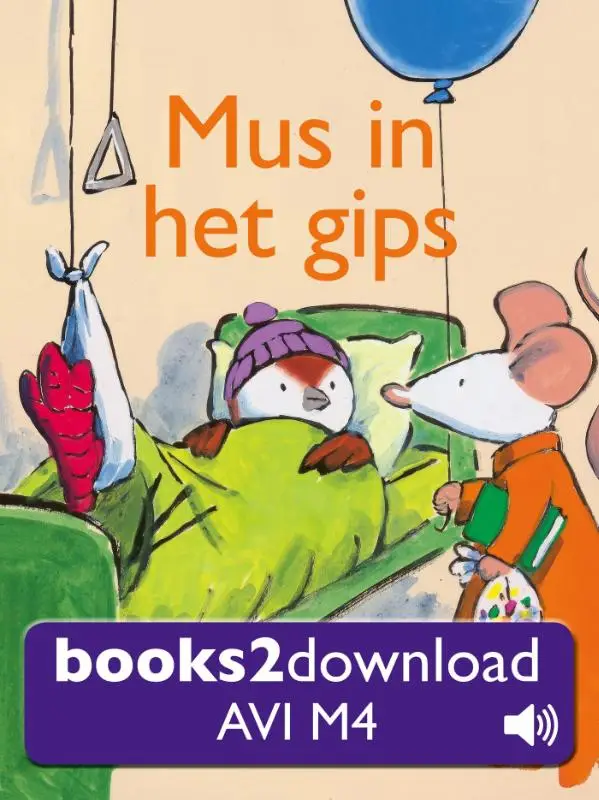 Mus in het gips