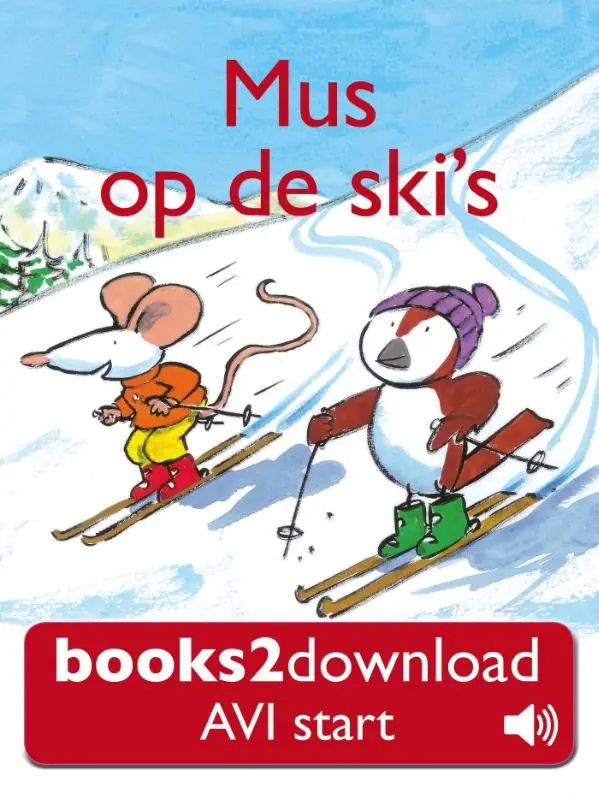 Mus op de ski s