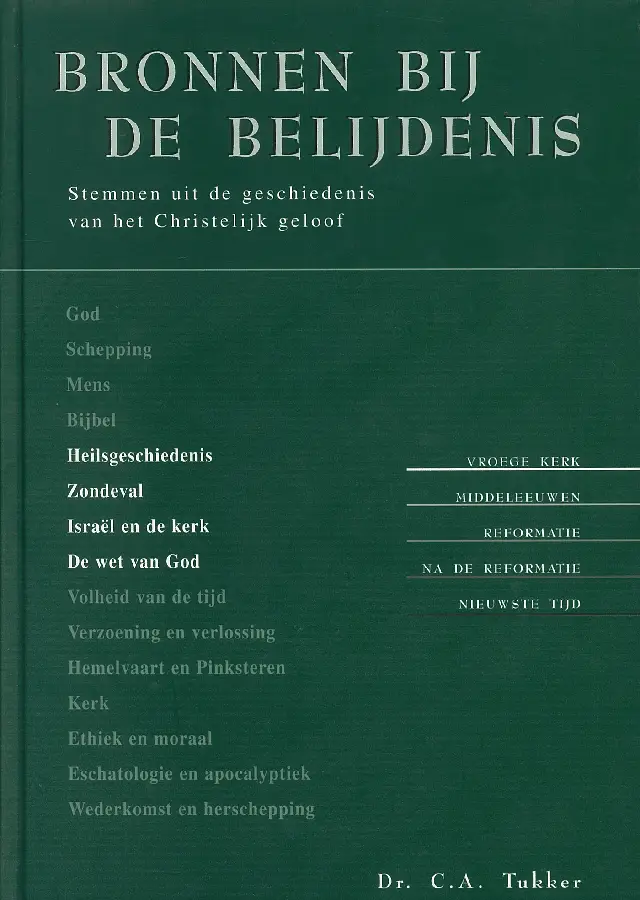 Bronnen bij de belijdenis  / deel 2