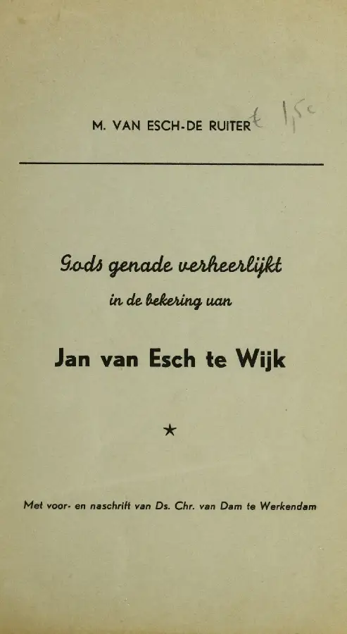 Gods genade verheerlijkt in de bekering