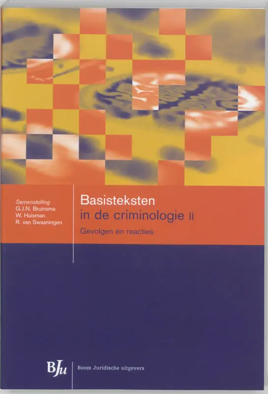 Basisteksten in de criminologie / 2