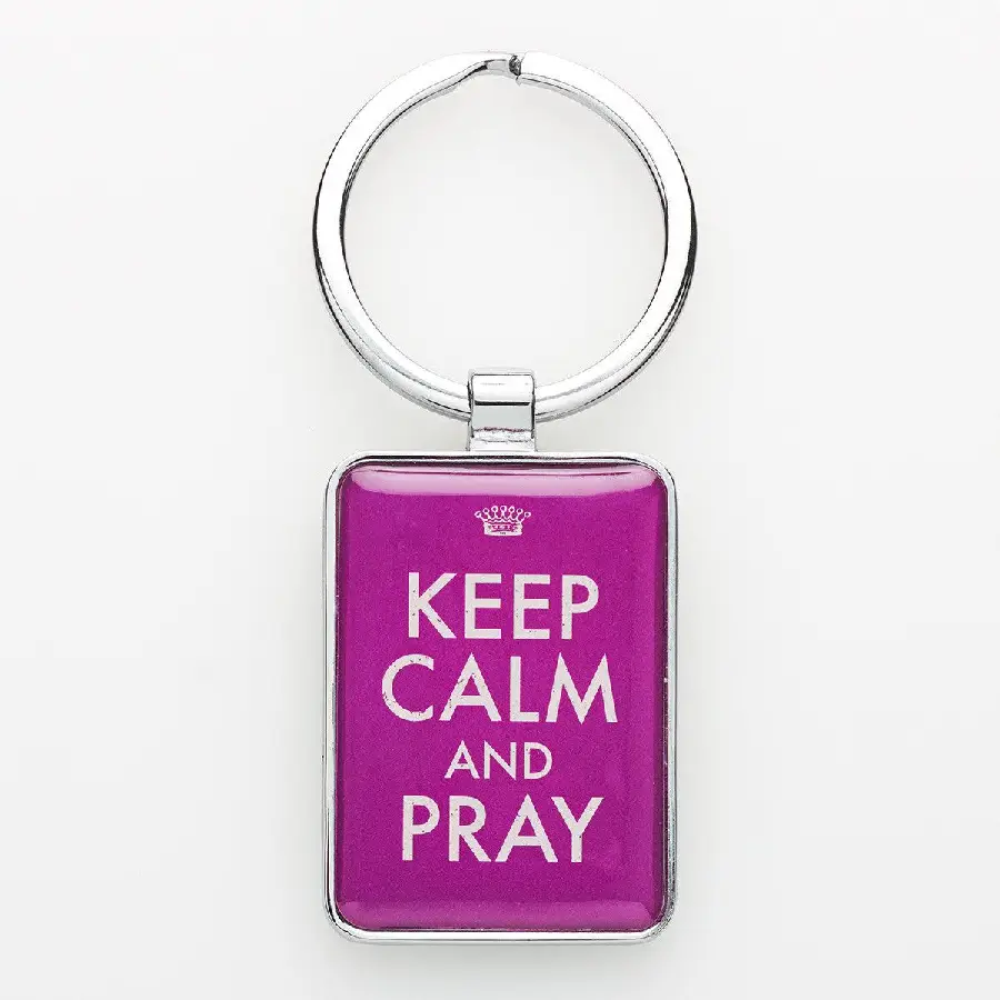 Keep calm and pray - Keyring