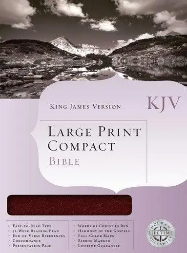 KJV- Large Print Compact Bible