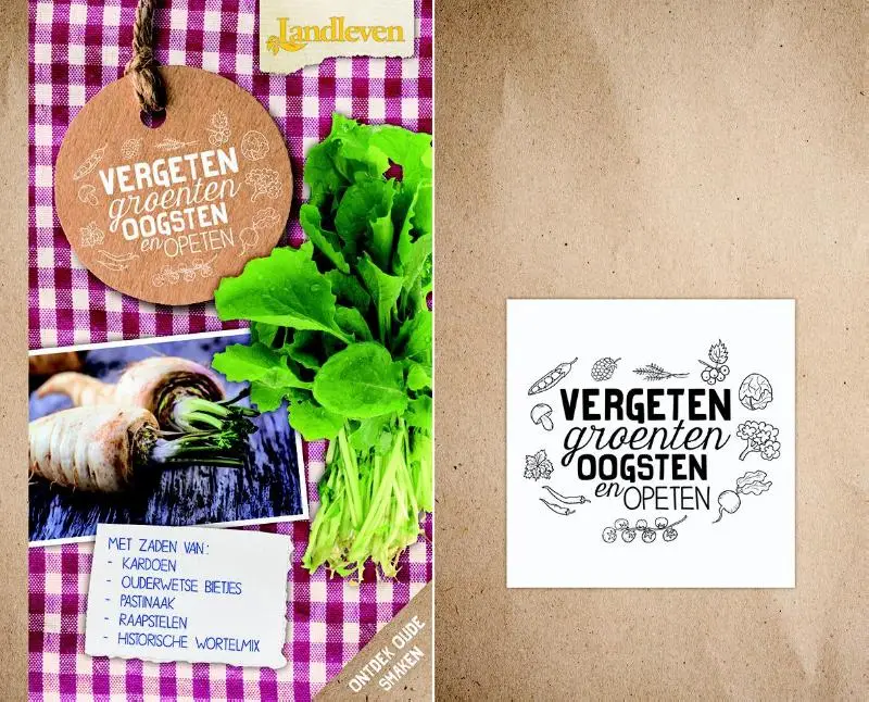 Vergeten groenten oogsten en opeten