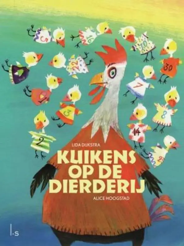 Kuikens op de dierderij