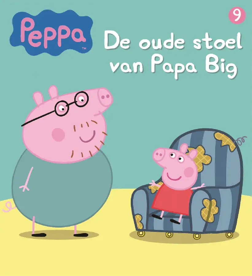 Peppa Pig - De oude stoel van Papa Big (