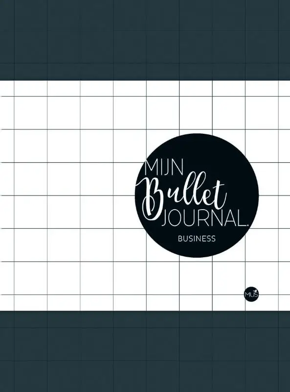 Business bullet journal - dark