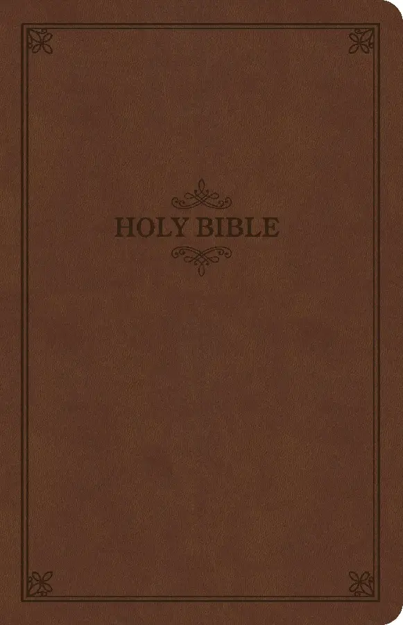 Thinline Bible, Brown LeatherTouch