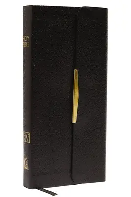 Compact Bible - Snap Button - Black