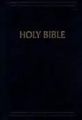 KJV pew bible hardcover black red letter