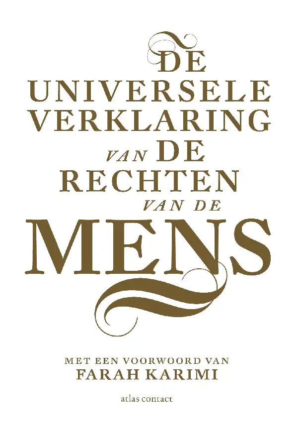 De Universele Verklaring van de Rechten