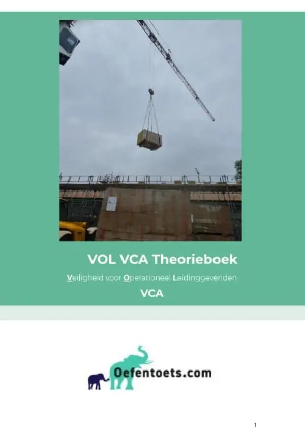 VOL VCA Theorieboekje