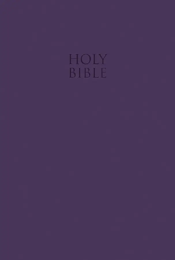 Compact Text Bible - Purple