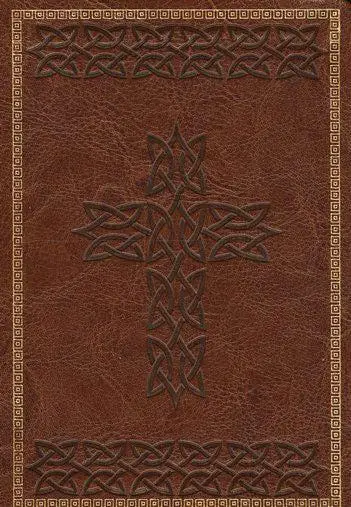 Compact LP Bible - Cross - Brown