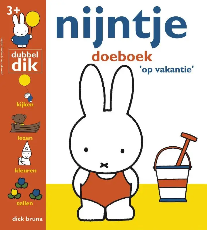 Nijntje doeboek op vakantie