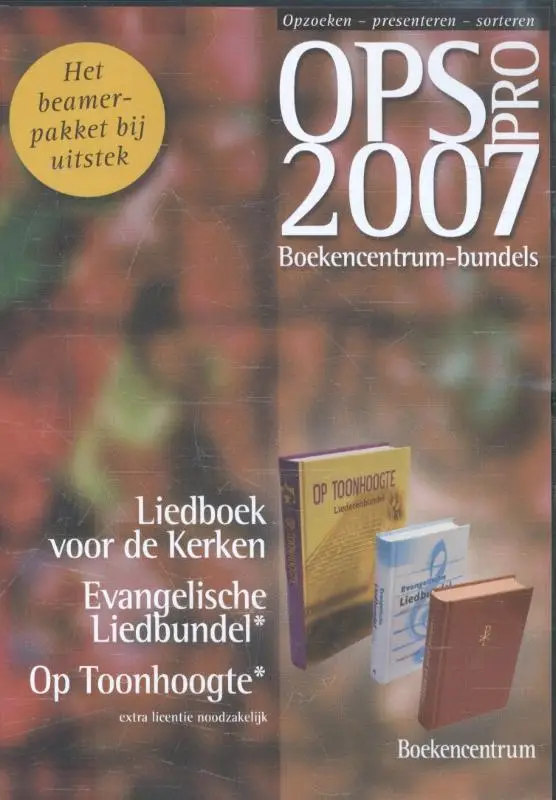 Cd-rom beamerpakket bij liedboek evang l