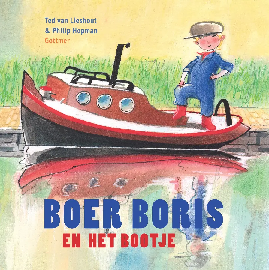 Boer Boris in het bootje