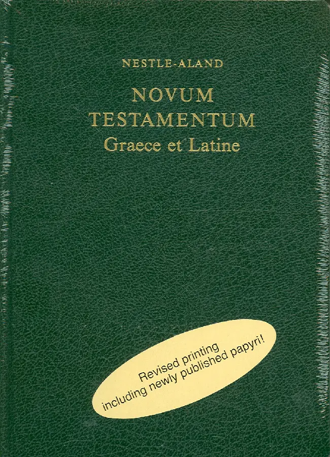 Novum Testamentum Graece et Latine