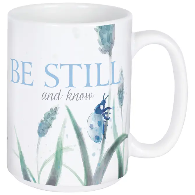 Mug watercolor Be still