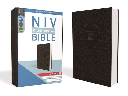 Thinline Large pr.Bible - Black/Charcoal
